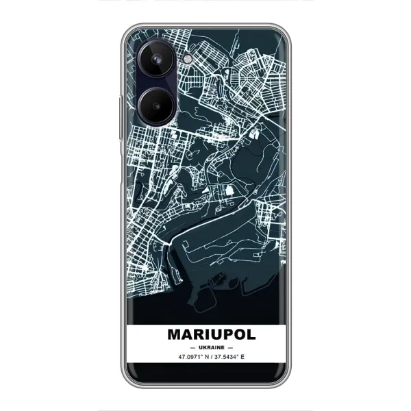 Чехол с принтом «Мариуполь» для Realme 10