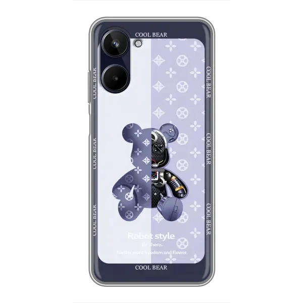 Чехол с принтом «Медвежонок LV» для Realme 10