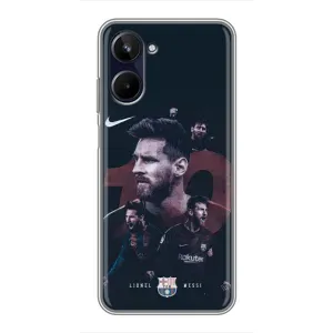 Чехлы Месси для Realme 10 (AlphaPrint) (Месси 10)