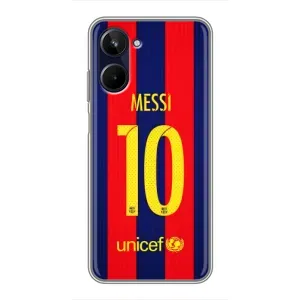 Чехлы Месси для Realme 10 (AlphaPrint) (Messi Barca 10)