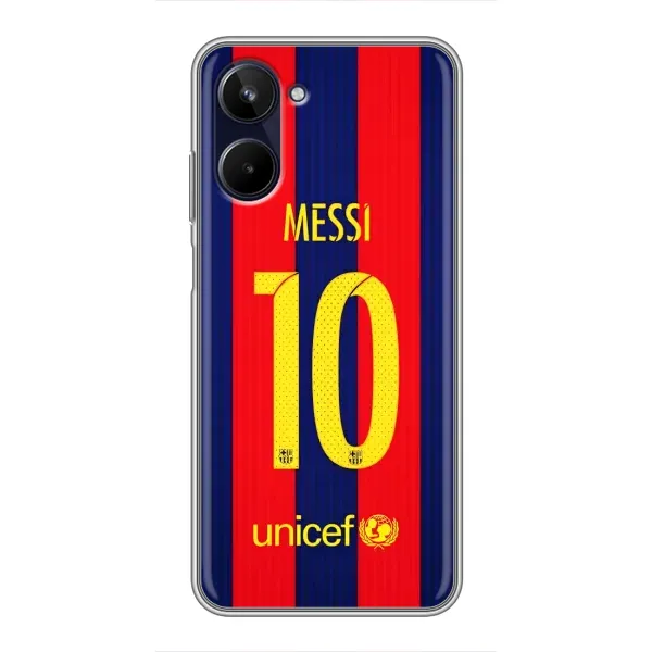 Чехол с принтом «Messi Barca 10» для Realme 10