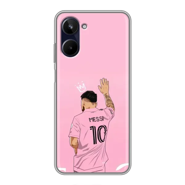 Чехол с принтом «Месси Маями» для Realme 10
