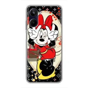 Чохол Disney Mouse Realme 10 (PREMIUMPrint) (Мінні peace)