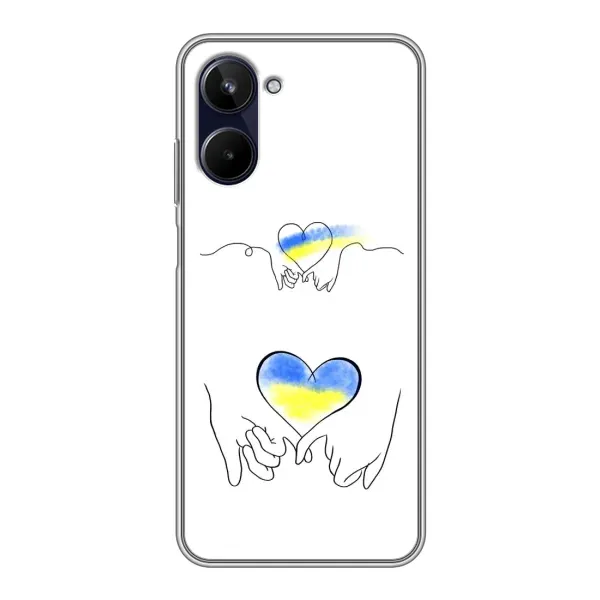 Чехол с принтом «Мир Украине» для Realme 10 Чехол с принтом «Мир Украине» для Realme 10