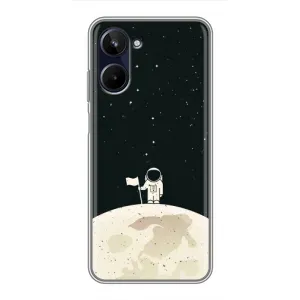 Космические Чехлы для Реалми 10 (VPrint) (На луне)