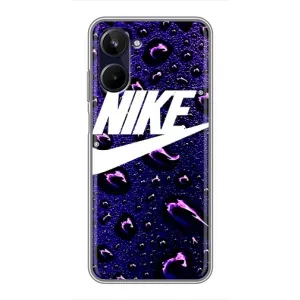 Чехол для Realme 10 - с принтом Найк (AlphaPrint) (Найк принт)