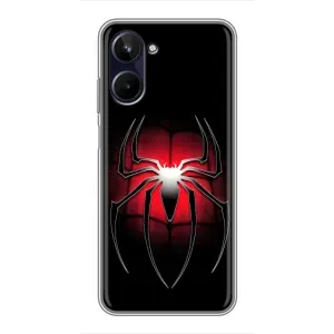 Чехол с человеком пауком для Realme 10 - (AlphaPrint) (Паук марвел)