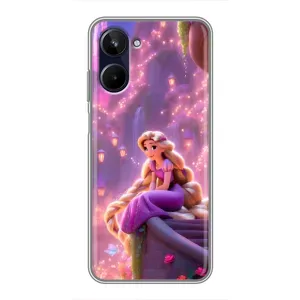 Чохол Рапунцель для Realme 10 (Рапунцель у замку)