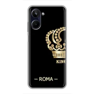 Чохли для Realme 10 (VPrint) - Футбольні клуби (Roma)