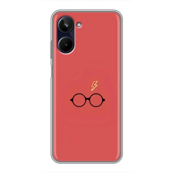 Чехол с принтом «шрам и очки» для Realme 10 Чехол с принтом «шрам и очки» для Realme 10