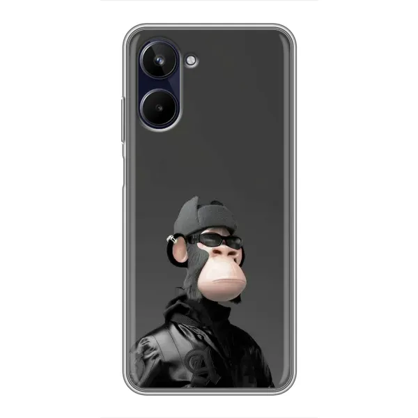 Чехол с принтом «стильная обезьяна NFT» для Realme 10