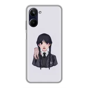 Чохли Венсдей на Realme 10 Уенсдей (AlphaPrint) (Венздей і Річ)