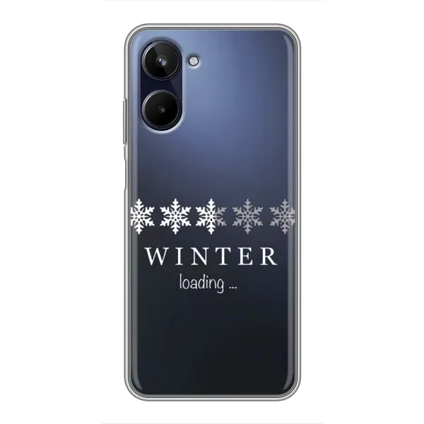 Чехол с принтом «Winter loading» для Realme 10 Чехол с принтом «Winter loading» для Realme 10