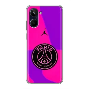 Чохли PSG для Realme 10 (AlphaPrint) (яскравий ПСЖ)