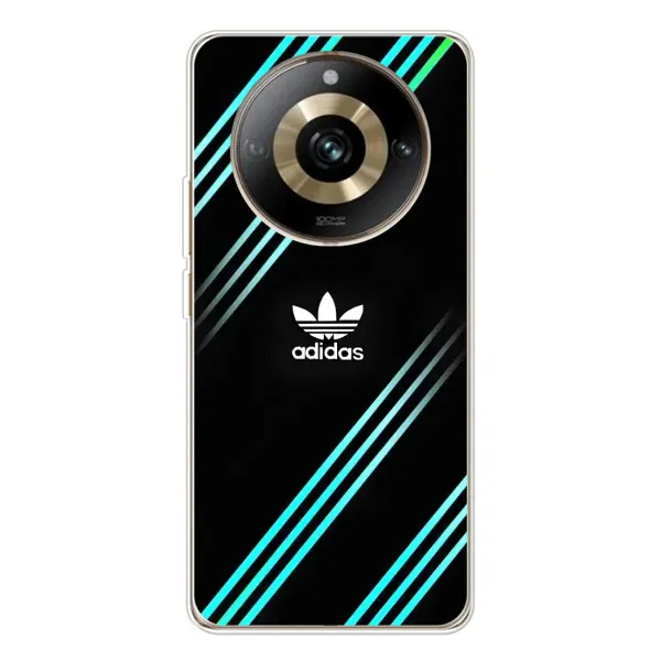 Чехол с принтом «Адидас с полосами» для Realme 11 Pro 5G
