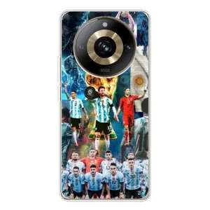 Чехлы Месси для Realme 11 Pro 5G (AlphaPrint) (Аргентина Месси)