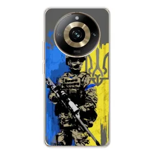 Чехлы с картинкой ЗСУ для Realme 11 Pro 5G (AlphaPrint) (АРТ солдат)