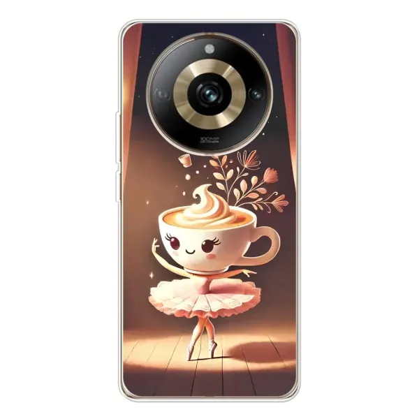 Чехол с принтом «Балерина капучина» для Realme 11 Pro 5G Чехол с принтом «Балерина капучина» для Realme 11 Pro 5G