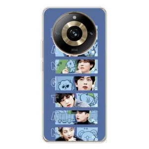 Чехлы BTS для Realme 11 Pro 5G (AlphaPrint) (Bangtan)