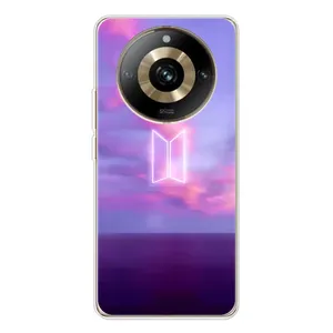 Чехлы BTS для Realme 11 Pro 5G (AlphaPrint) (BTS логотип)