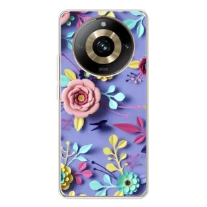 Чохли з квітами для Realme 11 Pro 5G (VPrint) (Дизайн квітів)