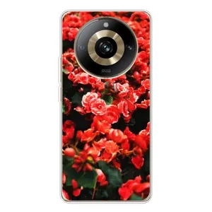 Чохли з квітами для Realme 11 Pro 5G (VPrint) (Квіти червоні)