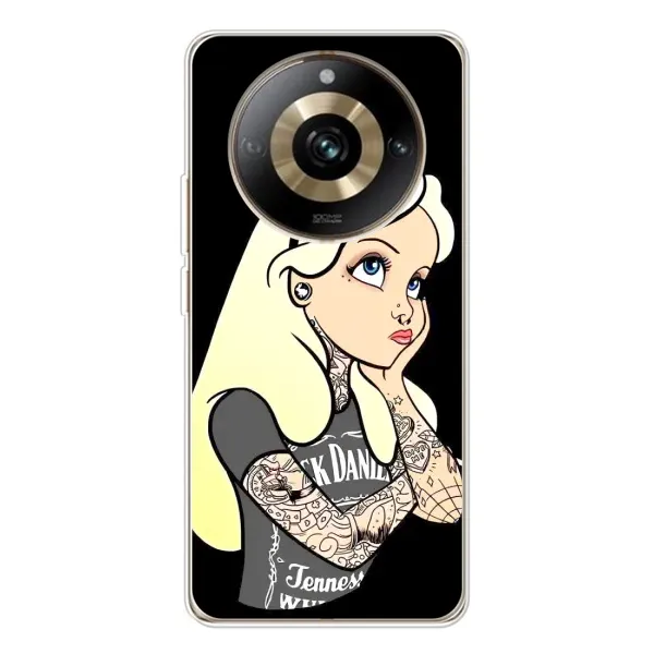 Чохол з принтом «Дівчина в тату» для Realme 11 Pro 5G Чохол з принтом «Дівчина в тату» для Realme 11 Pro 5G
