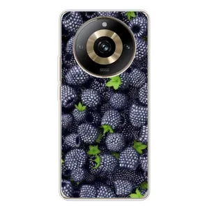 Чехлы с Фруктами для Realme 11 Pro 5G (VPrint) (Ежевика)