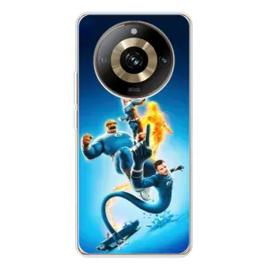 Чехол с принтом Фантастическая четверка для Realme 11 Pro 5G (Герои Фантастическая Четверка)