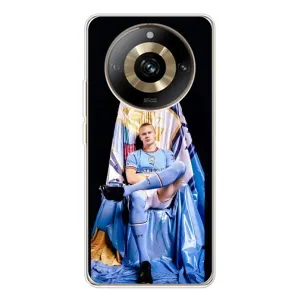 Чехлы с футболистом Ерлинг Холанд для Realme 11 Pro 5G (AlphaPrint) (футболист Холанн)