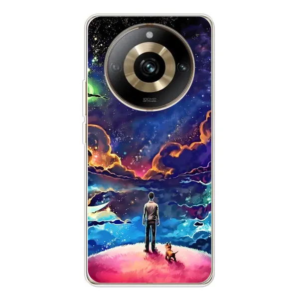 Чехол с принтом «Галактический вид» для Realme 11 Pro 5G