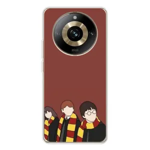 Чехлы с Гарри Поттером для Realme 11 Pro 5G (AlphaPrint) (Гарри с друзьями)