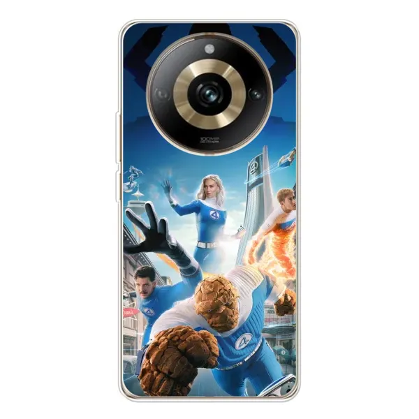 Чехол с принтом «Герои Фантастическая Четверка» для Realme 11 Pro 5G Чехол с принтом «Герои Фантастическая Четверка» для Realme 11 Pro 5G