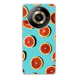 Чехлы с Фруктами для Realme 11 Pro 5G (VPrint) (Грейпфрут)