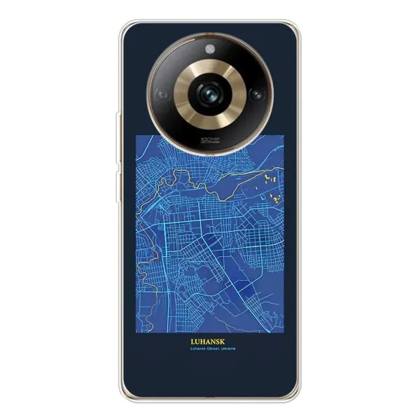 Чохол з принтом «Луганськ» для Realme 11 Pro 5G