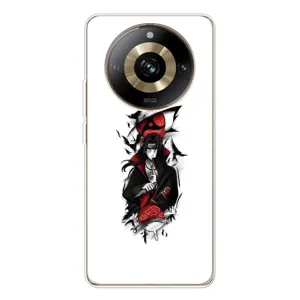 Чехлы на тему: Итачи Учиха для Realme 11 Pro 5G (AlphaPrint) (Итачи с атрибутами)
