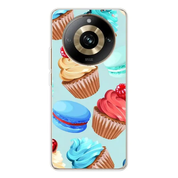 Чехол с принтом «Кексики» для Realme 11 Pro 5G