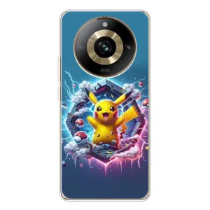 Чохол з Пікачу на Realme 11 Pro 5G (Лого Пікачу)