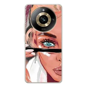 Чохол з друком для Realme 11 Pro 5G - (Мода) (AlphaPrint) (Макіяж)