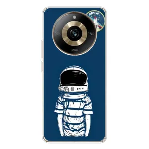 Чехол NASA для Realme 11 Pro 5G (AlphaPrint) (Мальчик в шлеме)