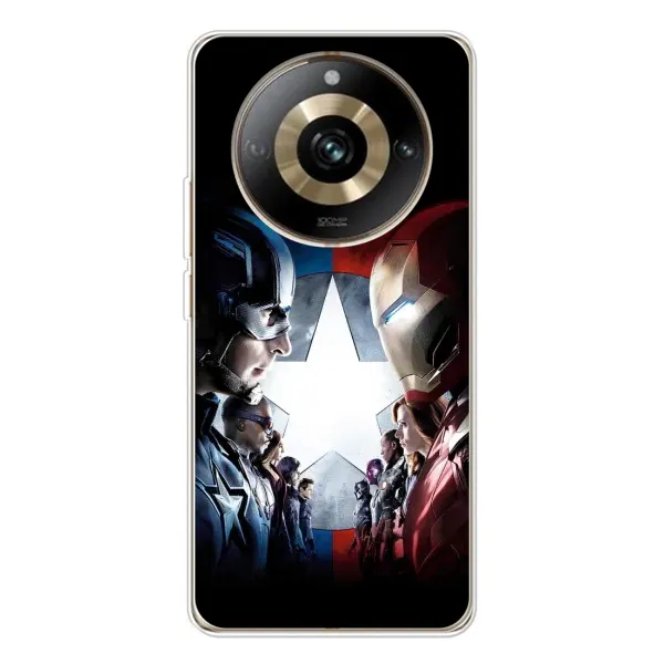 Чохол з принтом «Марвел стайл» для Realme 11 Pro 5G