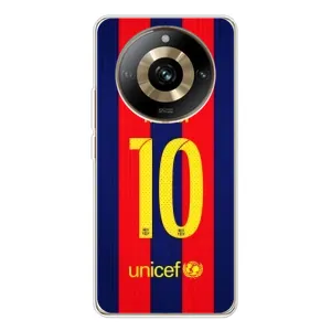 Чехлы Месси для Realme 11 Pro 5G (AlphaPrint) (Messi Barca 10)