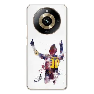 Чехлы Месси для Realme 11 Pro 5G (AlphaPrint) (Messi Barca)