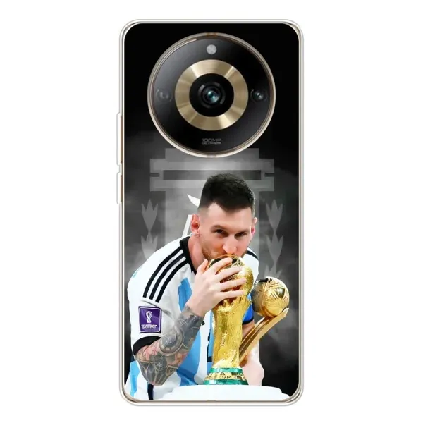 Чехол с принтом «Месси Чемпион» для Realme 11 Pro 5G