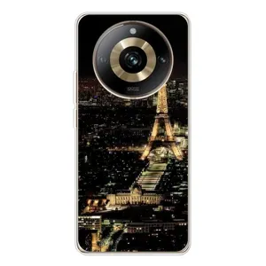Чохол Ейфелева Вежа Realme 11 Pro 5G - (AlphaPrint) (Нічний Париж)