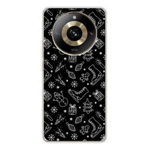 Новорічні, Святкові Чохли для Realme 11 Pro 5G - 2024 год (Новорічний фон)