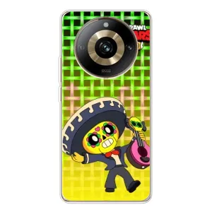 Чехлы Brawl Stars для Realme 11 Pro 5G (AlphaPrint) (Поко в самбреро)