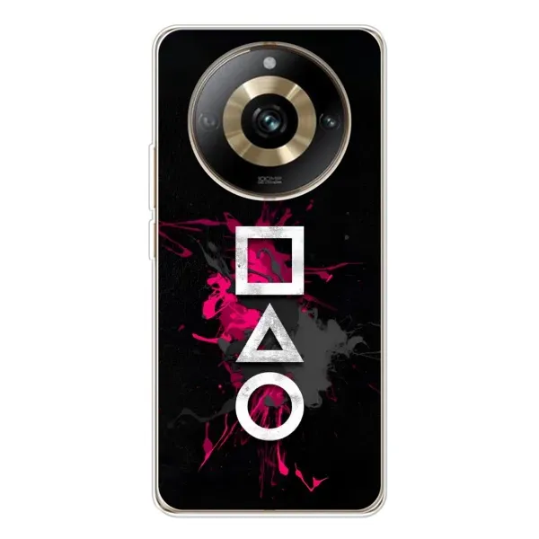 Чохол з принтом «Символи Гра кальмара» для Realme 11 Pro 5G