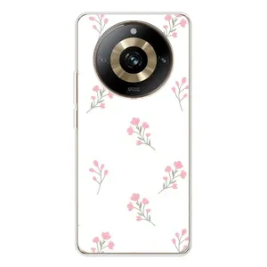 Чохол з розовим принтом для Realme 11 Pro 5G (Рожеві квіти)