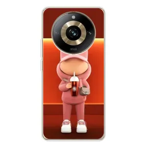 Крутые Чехлы Луи Виттон для Realme 11 Pro 5G (AlphaPrint) (С Кофе)